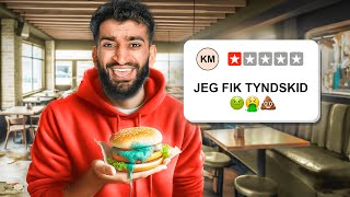 SPISER DANMARKS KLAMMESTE BURGER [upl. by Eitsyrhc]