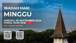 LIVE IBADAH HARI MINGGU  29 SEPTEMBER 2024 PUKUL 1000 WIB [upl. by Sommer]