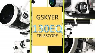 👍👍👍Gskyer Telescope 130EQ Professional Astronomical Reflector Telescope UK [upl. by Asselam890]