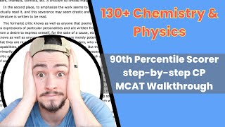 MCAT Chemistry amp Physics Walkthrough  AAMC Sample Test CP Passage 5 [upl. by Gillead926]