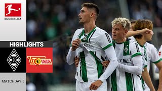 Borussia MGladbach  Union Berlin  10  Zusammenfassung  Bundesliga 202425 [upl. by Eleonora490]