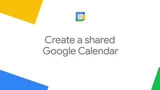 How to Create a shared Google Calendar [upl. by Davina]