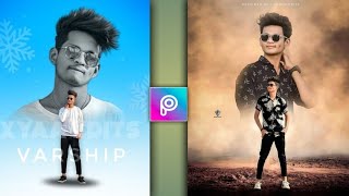 new dual photo editing in picsart  picsart editing new style background change  ChandanVerma011 [upl. by Acilejna]