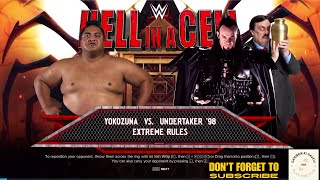 Hell In A Cell  Yokozuna VS Undertaker  Extreme Rules Match [upl. by Assilem913]