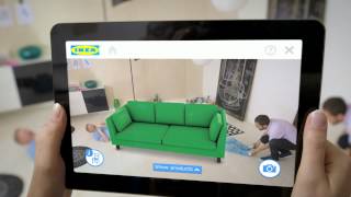 Place IKEA furniture in your home with augmented reality [upl. by Alleon]