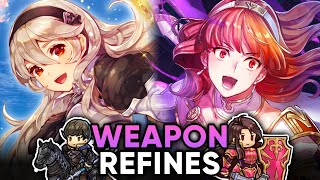 CORRIN IS SAIZO NOW  Female Corrin Fallen Celica Berkut amp Sheena Weapon Refine amp Builds FEH [upl. by Adnuhsor]