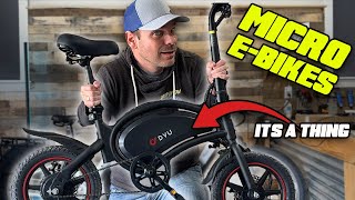 Tiny eBikes Why and For Who  DYU D3F Mini Folding eBike Review [upl. by Yuria596]