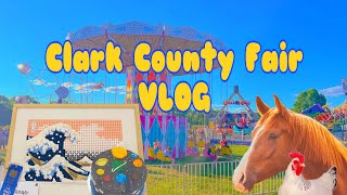 Clark County Fair VLOG [upl. by Brietta]