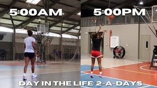 DAY IN THE LIFE OF A HIGH SCHOOL BASKETBALL PLAYER 2 A DAYS [upl. by Thaddaus]