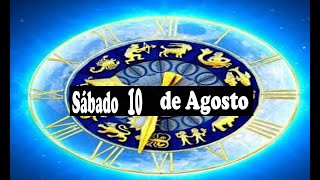 Horóscopo del 10 de Agosto ¡Revela Tu Destino Hoy [upl. by Sibie]