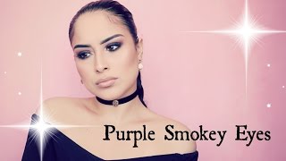 TUTO SMOKEY EYE VIOLET  TARTEIST PRO PALETTE [upl. by Elga546]