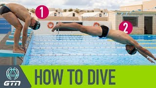 How To Dive For Swimming  A Step By Step Guide [upl. by Ellerrehs175]