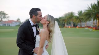 Stunning Wedding in Boca Raton At Woodfield Country Club  Nicolette and Jordans Sneak Peak [upl. by Nnairak]