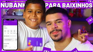 CRIANDO CONTA NA NUBANK PARA MENORES DE 18 ANOS  Nubank Para Menores de 18  PARA MENORES 018 [upl. by Leacim96]