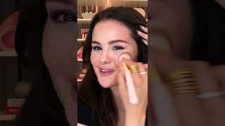 Selena Gomezs latest Rare Beauty Routine selenagomez rarebeauty selenator [upl. by Ehcar]