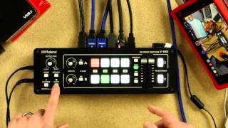 Roland V1HD Video Switcher In Depth [upl. by Ainwat]