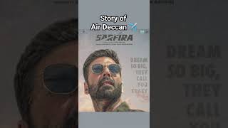 Sarfira story of Air Deccan akshaykumar sarfira movie airport airlines realstory [upl. by Astto]