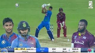 INDIA VS WEST INDIES T20 MATCH  IND VS WI MOST SHOCKING MATCH EVER  ROHIT DHONI KOHLI [upl. by Onitnerolf]