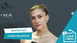 MARTA BELMONTE  quotA partir de AHORA sentiréis que os GUSTARÍA ESTAR DENTRO DE LA SERIE PARA AYUDARquot [upl. by Esinel]