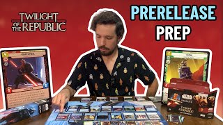 🤩 Prerelease PREP  Tower of Games Boca Raton  Building a Sealed Deck  Twilight of the Republic [upl. by Bourgeois]