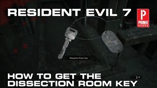 Resident Evil 7 How to Get the Dissection Room Key [upl. by Hpeosj]