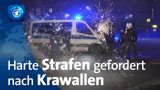 Übergriffe auf Polizei und Rettungskräfte an Silvester Bis zu fünf Jahre Haft möglich [upl. by Niwle]