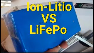 Baterias IonLI VS LiFePo [upl. by Jereld]