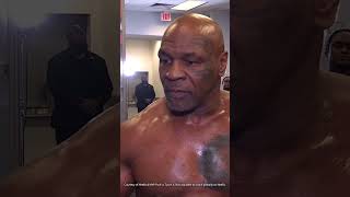 HILARIOUS MIKE TYSON MOMENT  WALKS OFF w NO PANTS vs Jake Paul [upl. by Najtsirk]