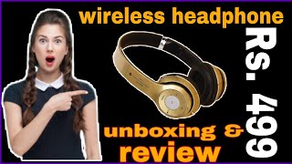 Captcha TRULY WIRELESS S460 Bluetooth Wired amp Wireless Headphones With TF CardMicFM Support [upl. by Gronseth]