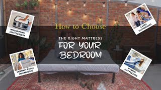 Ultimate Mattress Guide How to Choose the Perfect Bed for Better Sleep [upl. by Idnyl]