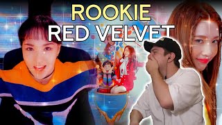 THIS IS EXTREMELY CATCHY  Reacting to Red Velvet  Rookie  MV [upl. by Yelahs]