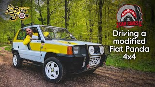 Modified 1980s Fiat Panda 4x4  The Late Brake Show [upl. by Anaiek]