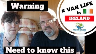 Is Vanlife in Ireland Friendly  The Harsh truth [upl. by Bowrah]