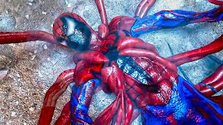 Marvels SpiderMan 2 Peter Transforms Carnage Suit Boss Fight [upl. by Rol]