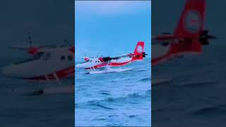 Most Beautiful Flight in the World Maldives Seaplane Transfer [upl. by Liuka117]