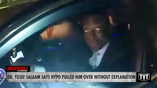 WATCH Central Park 5 Member Councilman Gets Pulled Over Without Explanation [upl. by Noami]