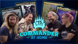 Commander at Home 15  Rith vs Pramikon vs Falco Spara vs Karn feat Arin Hanson and Kyle Hill [upl. by Jacobba]