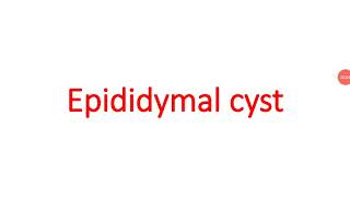 Epididymal cyst VB ayurveda [upl. by September]