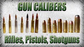 Intro to Gun Calibers  Which Ammunition Does What [upl. by Eirrem]