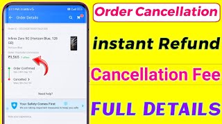 Flipkart Order Cancellation Process 🔥Live Proof  Order Cancel Charge 🔥 Refund Money flipkart [upl. by Ailey]