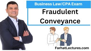 Fraudulent Conveyance CPA Exam REG Business Law [upl. by Bremen]