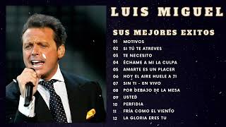 Luis Miguel Grandes Sucessos Sus Mejores Luis Miguel Romances Exitos Especial Anos 80s [upl. by Haldeman]