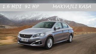 2017 PEUGEOT 301 16 HDİ İNCELEME  DİZEL UCUZ SEDAN [upl. by Esbenshade312]