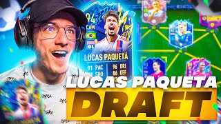 DRAFT avec LUCAS PAQUETA sur FIFA 22  Des récompenses de FOU [upl. by Aetnahc]