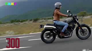 2023 NEW HONDA CL300 SCRAMBLER  RIDING TEST ON THE ROAD [upl. by Ahsein736]