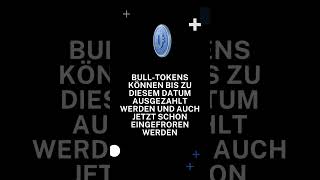 BULLToken Airdrop Auszahlungen bis 31102024 und tägliche Belohnungen crypto ultima bitcoin [upl. by Goldy]