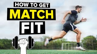 How to get in football shape  Improve football fitness [upl. by Waal]