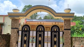 बहुत प्यार डिजाइन  Beautiful iron gate and shed design  Lohe ka gate design  Gate amp chaja Design [upl. by Aderb]