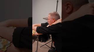 Extreme back chiropractic adjustment and lumbar back cracks for Mary chiropractor [upl. by Ilak]