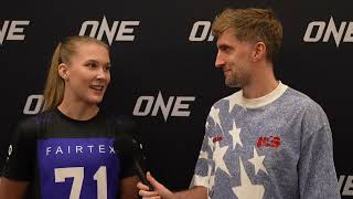 ONE Fight Night 22 Strawweight queen Smilla Sundell believes shes a little bit autistic [upl. by Inavihs256]